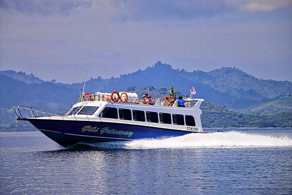 Fast boat to Gili from Bali