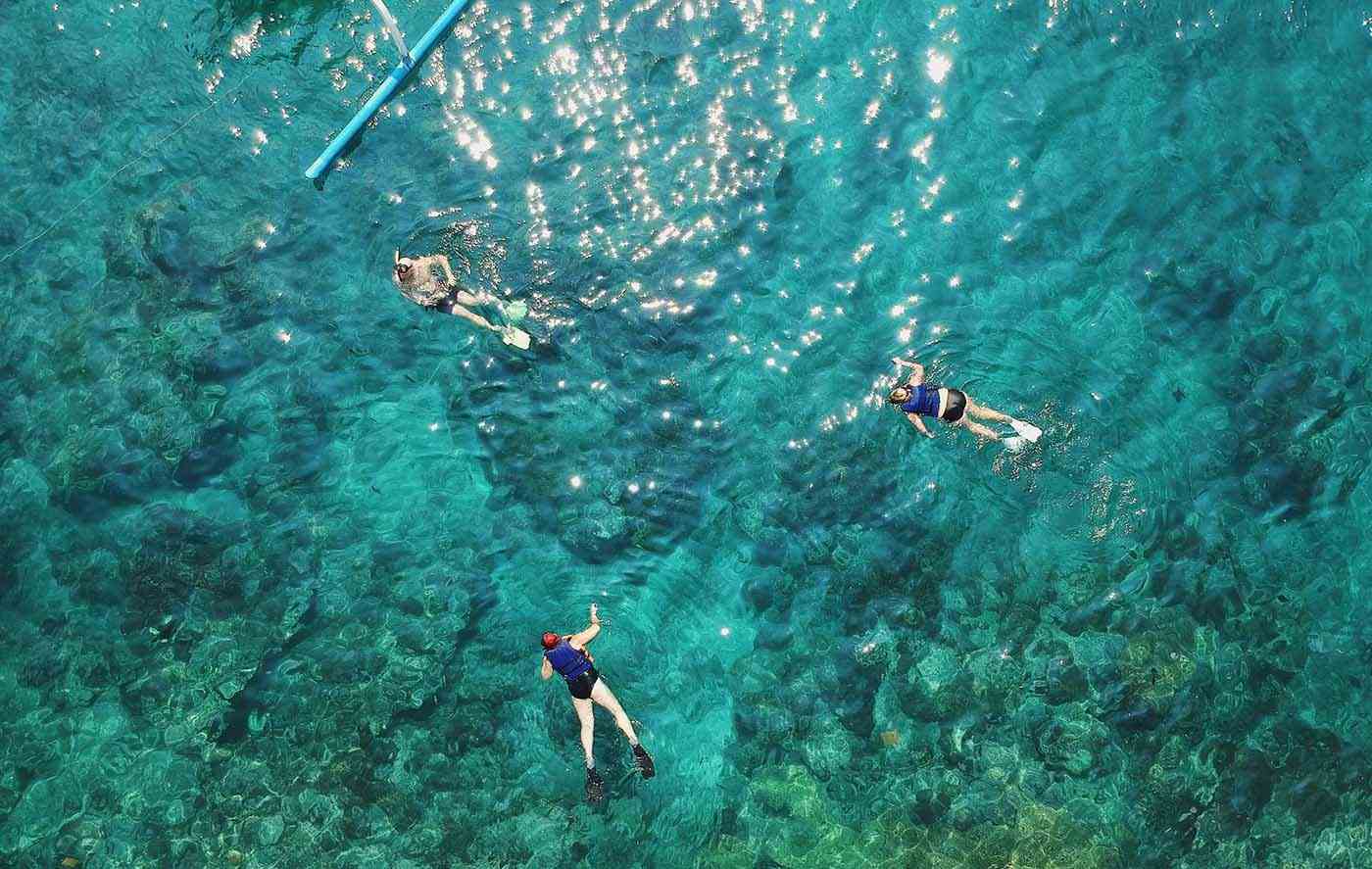 Snorkeling on Gili Trawangan